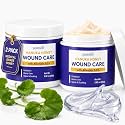 PURESKIN Manuka Honey Wound Care 2 Pack: Manuka Honey Wound Gel for Cuts, Scrapes &amp; Burns with Allantoin 0.5% &amp; Tallow - Natural-Inspired Moisturizing Formula - 2.82 oz Each