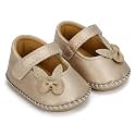 PureSole Baby Girl Ballerina Shoes 6-12 Months