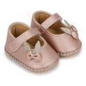 PureSole Baby Girl Ballerina Shoes 6-12 Months