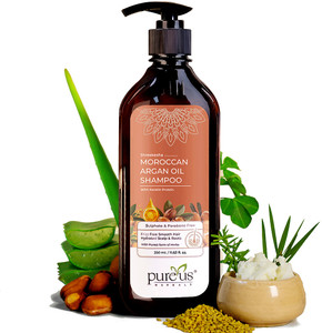 Pureus Herbals Shreekesha Moroccan Argan Oil Shampoo