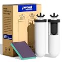 Purewell PF-4 Ceramic 3-Stage Purification Elements, Washable & Reusable, NSF/ANSI 42&372 Certified, Replacement for ProOne®, Berlkey®, Purewell® Filters and Water Filter Systems