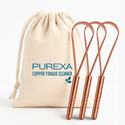 PUREXA Copper Tongue Cleaner
