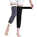 Thick Fleece Plush Lining Leg Warmers Winter Ski Cycling Knee Warmer Wraps