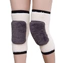 PURFUN Men Women Thick Wool Leg Warmers Winter Thermal Rheumatic Arthritis Ski Cycling Knee Braces Leg Sleeves Wraps Support