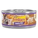 Purina Friskies Meaty Bits Wet Cat Food, Gourmet Grill, (24) 5.5 oz Cans