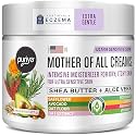 Puriya National Eczema Association Accepted Cream 4.5 oz, Dry Itchy Skin Relief, Colloidal Oatmeal Lotion, For Kids, Adults, Face, Hands, Mother of All Creams, Plant-Based Hydration,No Fragrance Added