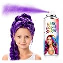 Purple Hair Color Spray, Temporary Washable Hair Spray for Kids Women Men