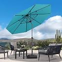 PURPLE LEAF Patio Market Umbrella 1039 Round