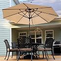PURPLE LEAF Patio Market Umbrella 1039 Round
