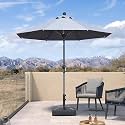 PURPLE LEAF Patio Market Umbrella 839 Round