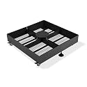 PURPLE LEAF Patio Umbrella Base WK4500 with 4 Lockable Wheels 1100 lbs Maximum Load capacity Heavy-Duty Cantilever Offset Steel Weighted Base