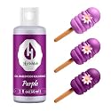 Purple Oil Based Food Coloring – 2 fl oz Professional Grade Concentrated Oil Food Dye for Melting Chocolate, Candy Melts, Cake Pops, Strawberries &amp; Baking