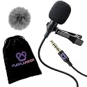 Purple Panda Lavalier Microphone for GoPro, DJI, Insta360 Mic Adapters