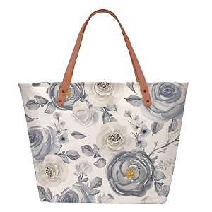 the purple tree fatty tote bag for women 1 bag printed tote handbag gift for girlfriend mother wife