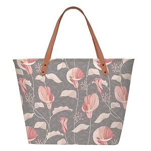 the purple tree fatty tote bag for women 1 bag printed tote handbag gift for girlfriend mother wife