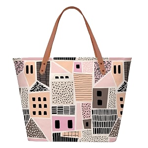 the purple tree fatty tote bag for women 1 bag printed tote handbag gift for girlfriend mother wife