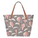 The Purple Tree Fatty Tote Bag for Women (1 Bag) Printed Tote, Handbag, Gift For Girlfriend, Mother, wife