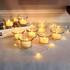 the purple tree votive glass tealight holder