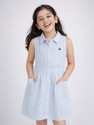 Purple United Kids Girls MidiKnee Length Casual