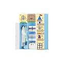 PurpleHeart 12-Door 12-Shelf Plastic PC Collapsible Wardrobe (Finish Color - Sky Blue