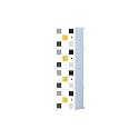 PurpleHeart 4-Door 4-Shelf Plastic PC Collapsible Wardrobe (Finish Color - Multicolor