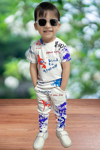 purplesky baby boys casual t-shirt track pants