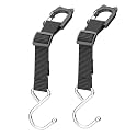 Purse Hook for Car, S-Shape Headrest Hooks, 2 Pack
