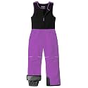 Pursky Kid's Snow Pants Girl's Winter Ski Bibs Insulated Waterproof Snowpants Fleece Snowboarding Overalls Snowbibs