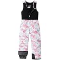 Pursky Kid's Snow Pants Girl's Winter Ski Bibs Insulated Waterproof Snowpants Fleece Snowboarding Overalls Snowbibs