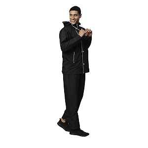 Waterproof Raincoat for Mens with Pants Polyester