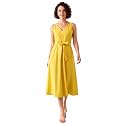 PURVAJA Women39s Fit amp Flared Midi Length