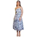 PURVAJA Women39s Georgette Fit and Flare Midi