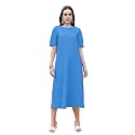 PURVAJA Women39s Polyester Blend A-Line Below The