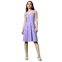 PURVAJA Womens Fit amp Flare Knee Length