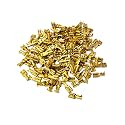 Push lock type RR5 Thimble connector for 12volt battery for all professionals, household and DIY, Brass lug colour- white/yellow(pack of 100pcs)