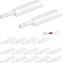 Push to Open Door Latch Cabinet Hardware CBRIVE 16 Pack Magnetic Push Latches &amp; Lock for Hidden Door Magnet Push Release Drawer Pull Tip on Closet Close Touch Locking Pop Out, White