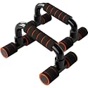 Push Up Bars for Floor - Non-Slip Grip Pushup Handles for Men & Women, Strength Training & Calisthenics - Ergonomic Padded Hand Grips for Chest, Shoulder & Arm Workouts - 1 Pair