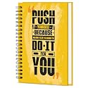 Push Yourself Quotes Printed Cover A5 Size