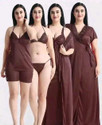 Pushbela Women Nighty with Robe