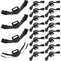 Pushglossy 20 Pcs 1/2" Pex 90 Degree Bend Supports, Plastic Pipe Holders