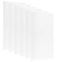 Pushglossy 6 Pack 22.5"x46.5"x0.2" Fluorescent Light Covers, Clear