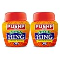 Pushp Brand Shahi Hing | 50g | Strongest Hing Powder | Asafoetida with Strong Aroma &amp; Authentic Flavor | Quality Blend | Perfect for Cooking &amp; Seasoning | No Preservatives (Pack of 2)