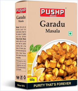 Pushp Brand Garadu Masala 100g Box