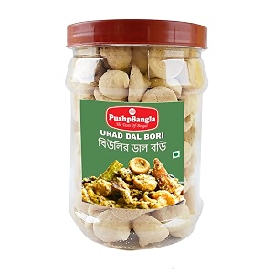 pushpbangla premium handmade bengali urad dal bori large beuli bori 250gm pack of 4