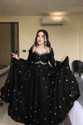 Pushti Creation Embroidered Anarkali Kurta Bottom 
