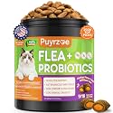 Puyrzoe Flea and Tick Prevention for Cats, Cat Flea Treatment Chews, 500 Ct