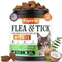 Puyrzoe Flea and Tick Prevention for Cats, Chewable Cat Flea Treatment