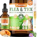 Puyrzoe Flea and Tick Prevention for Dogs, Oral Dog Flea Treatment Drops