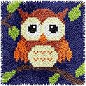 Puzamen Latch Hook Kit, 12in Small Latch Hook Rug Kits for Adults Beginners