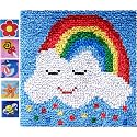 Puzamen Latch Hook Kit, 12in Small Latch Hook Rug Kits for Adults Beginners